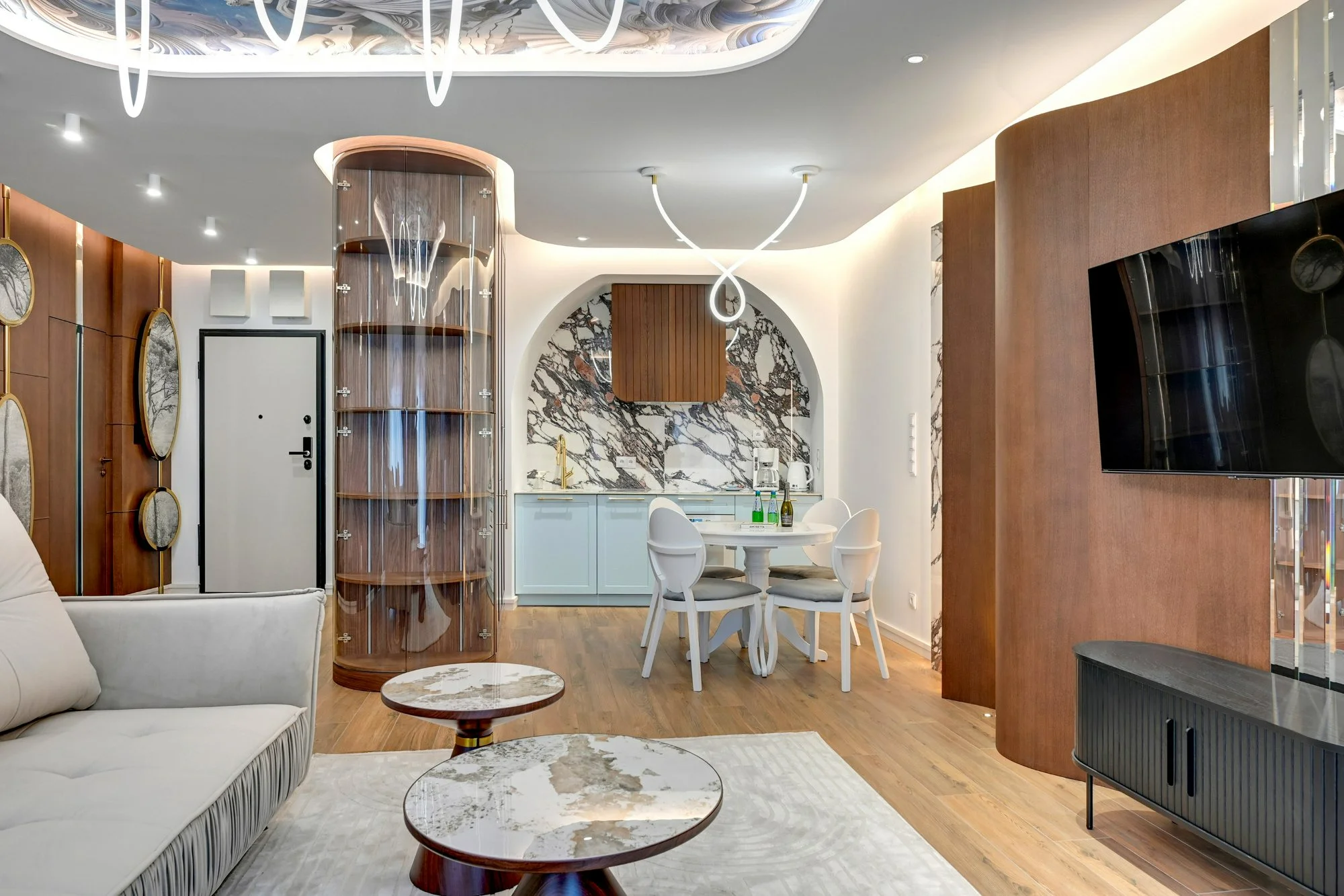 Realizacja — salon, apartament